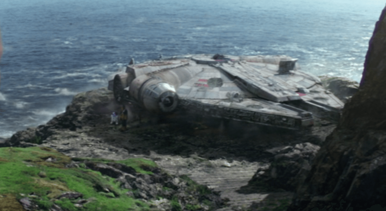 Star Wars: Episodio VIII – ecco le prime immagini del Millennium Falcon