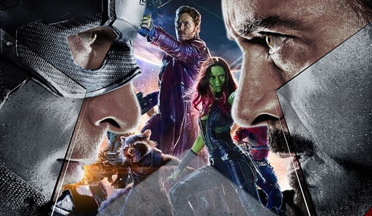 Guardiani e Avengers insieme per la proiezione speciale di Civil War