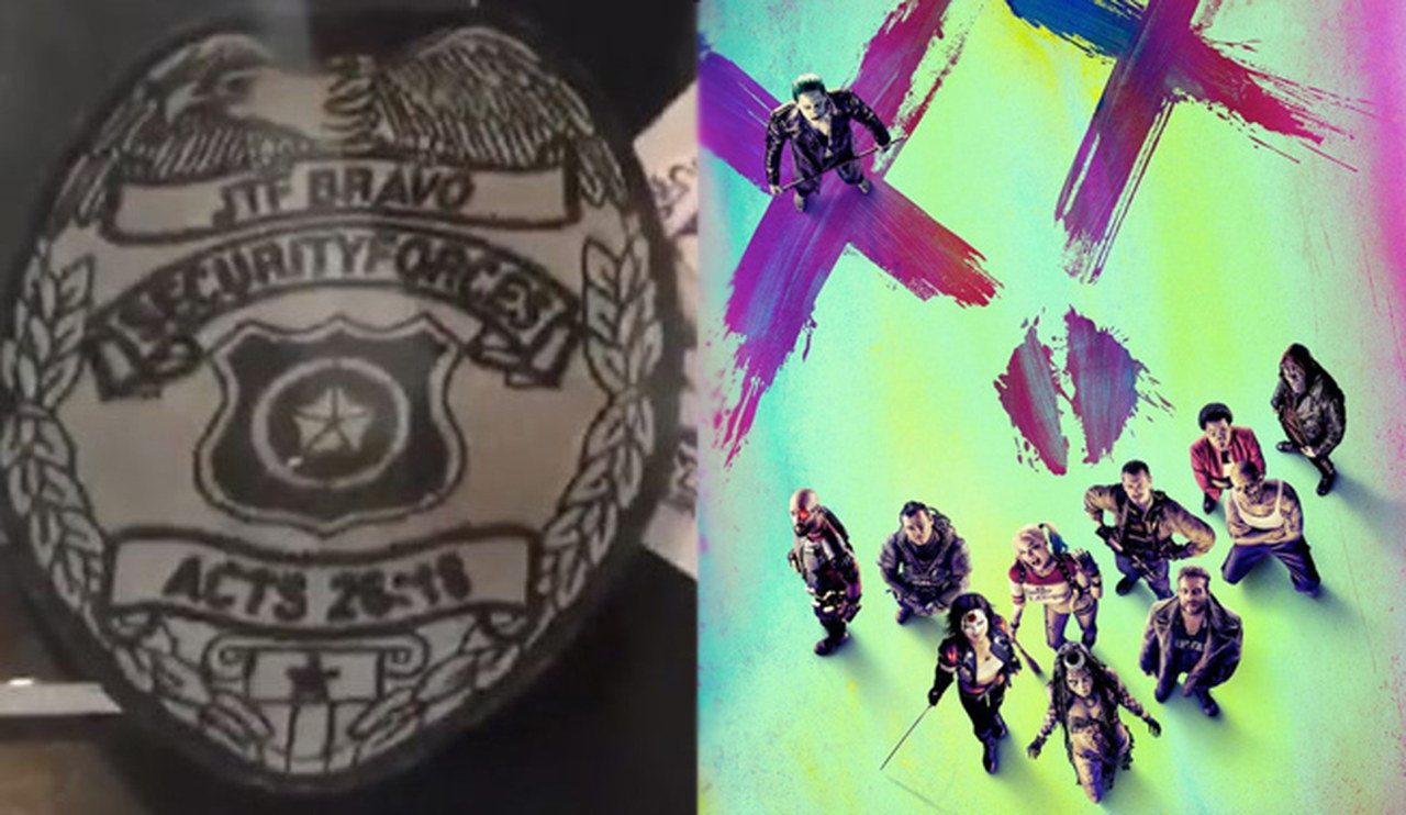 Suicide Squad: rivelato un verso biblico nei badge delle Task Forces