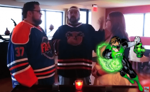 Kevin Smith celebra un matrimonio con il giuramento di Lanterna Verde (VIDEO)