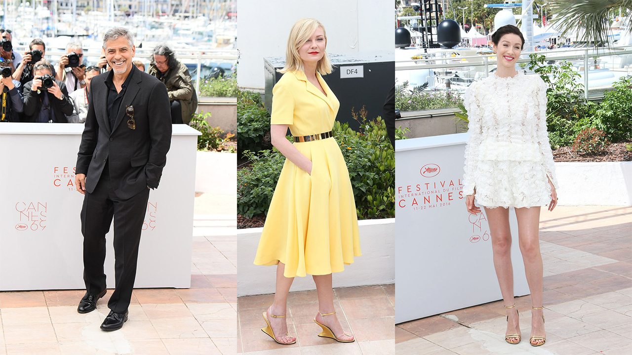 Il look da giorno di Cannes 2016: da Kirsten Dunst a George Clooney, da Dior a Valentino