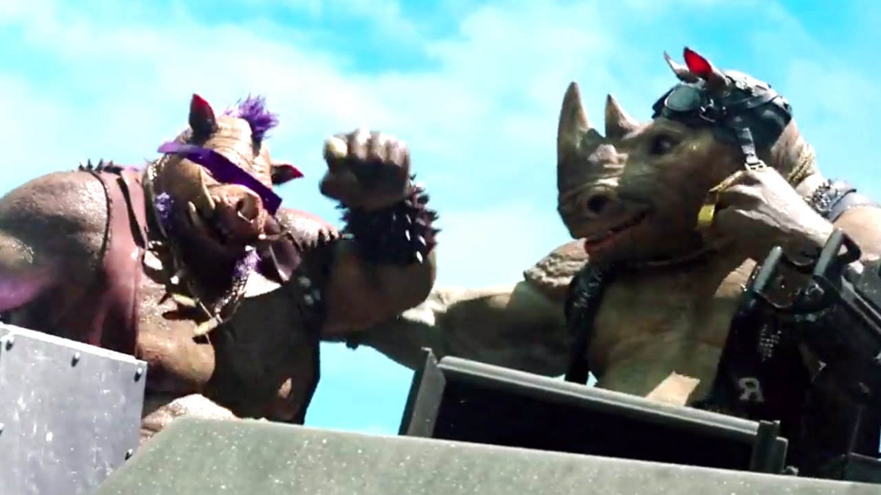 Tartarughe Ninja: Fuori dall’ombra – Bebop e Rocksteady nel nuovo trailer