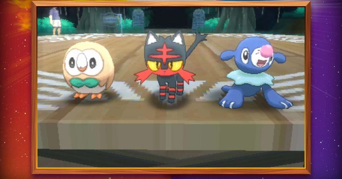 Pokemon Sole e Luna rivelati i 3 Pokemon protagonisti e la data d'uscita