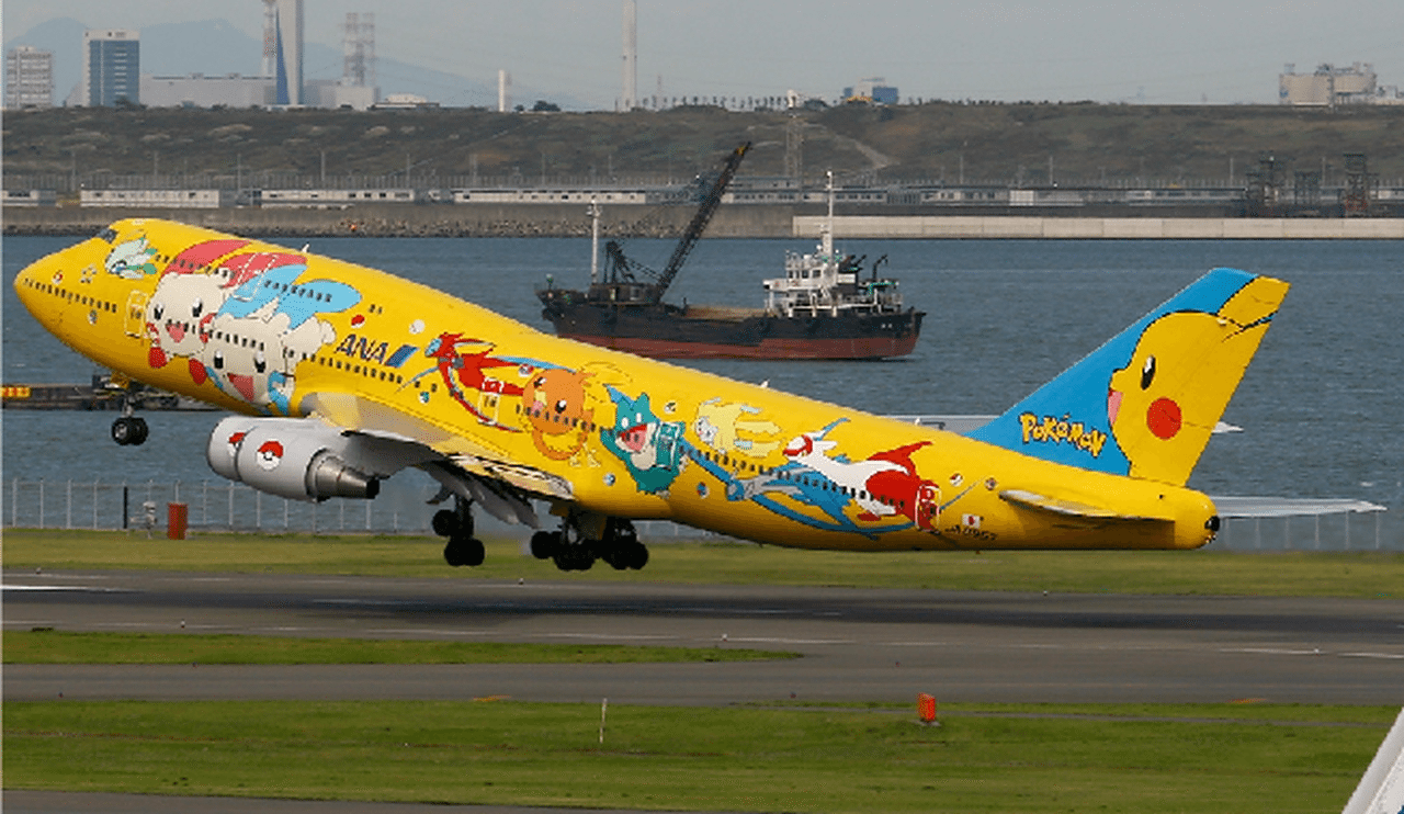 Ultimo volo per l’aereo dei Pokemon della All Nippon Airways