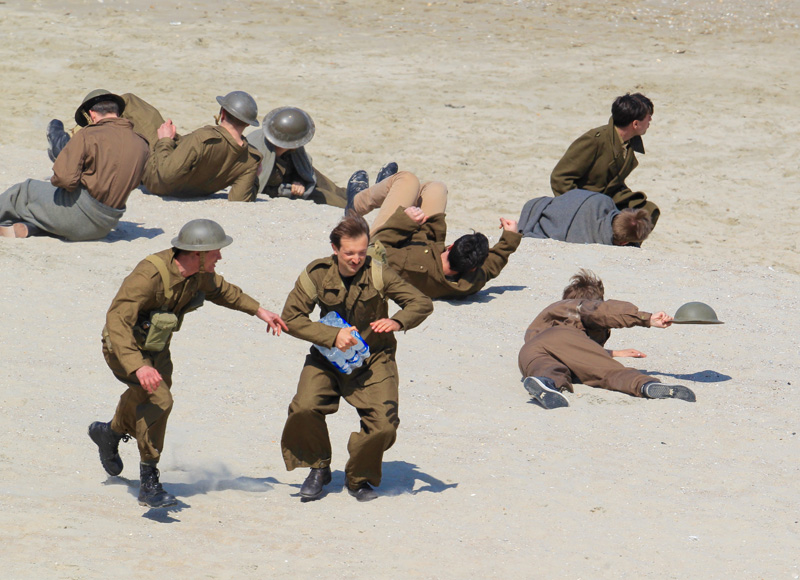 Dunkirk: nuove foto dal set di Christopher Nolan con 5.000 comparse