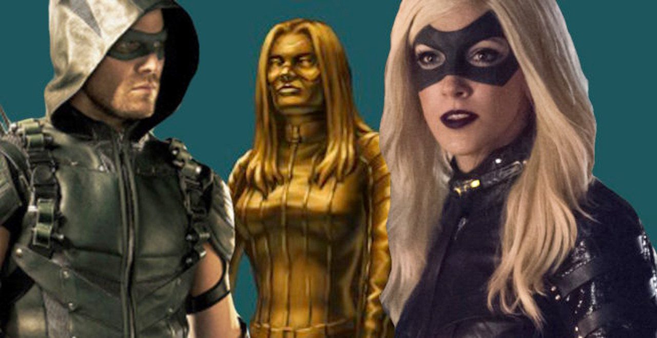 Arrow 5 – Marc Guggenheim mostra la statua commemorativa di Black Canary