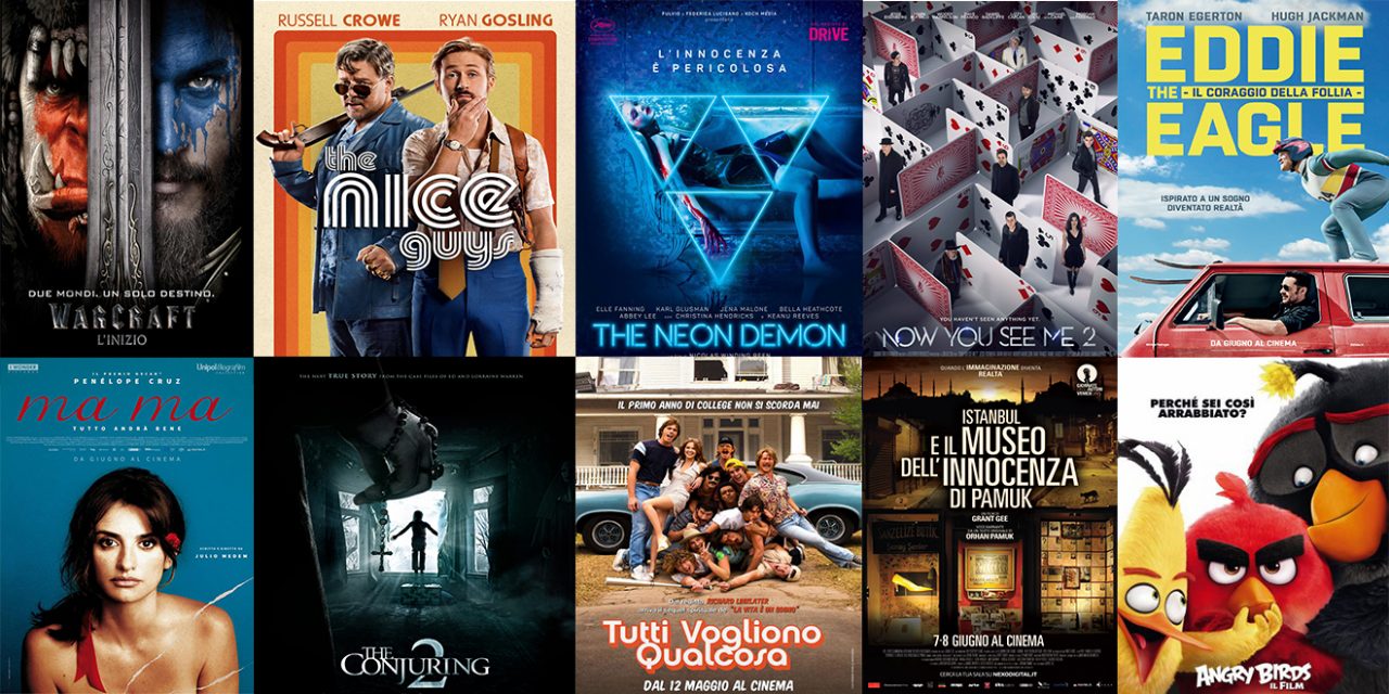 10 Film al Cinema da non perdere nel mese di Giugno