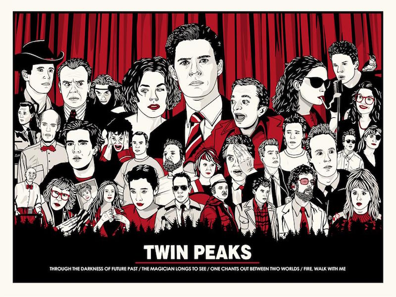 twin peaks art