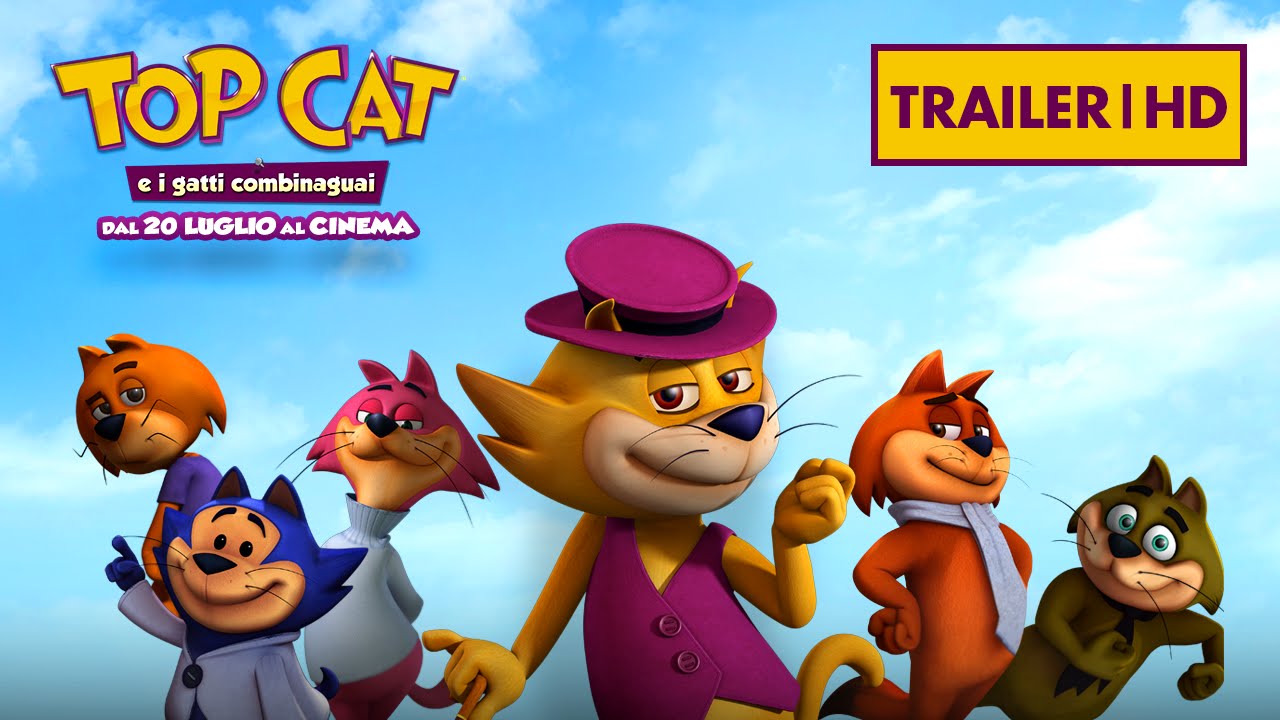 Top Cat e i gatti combinaguai: rivelati trailer e poster italiano