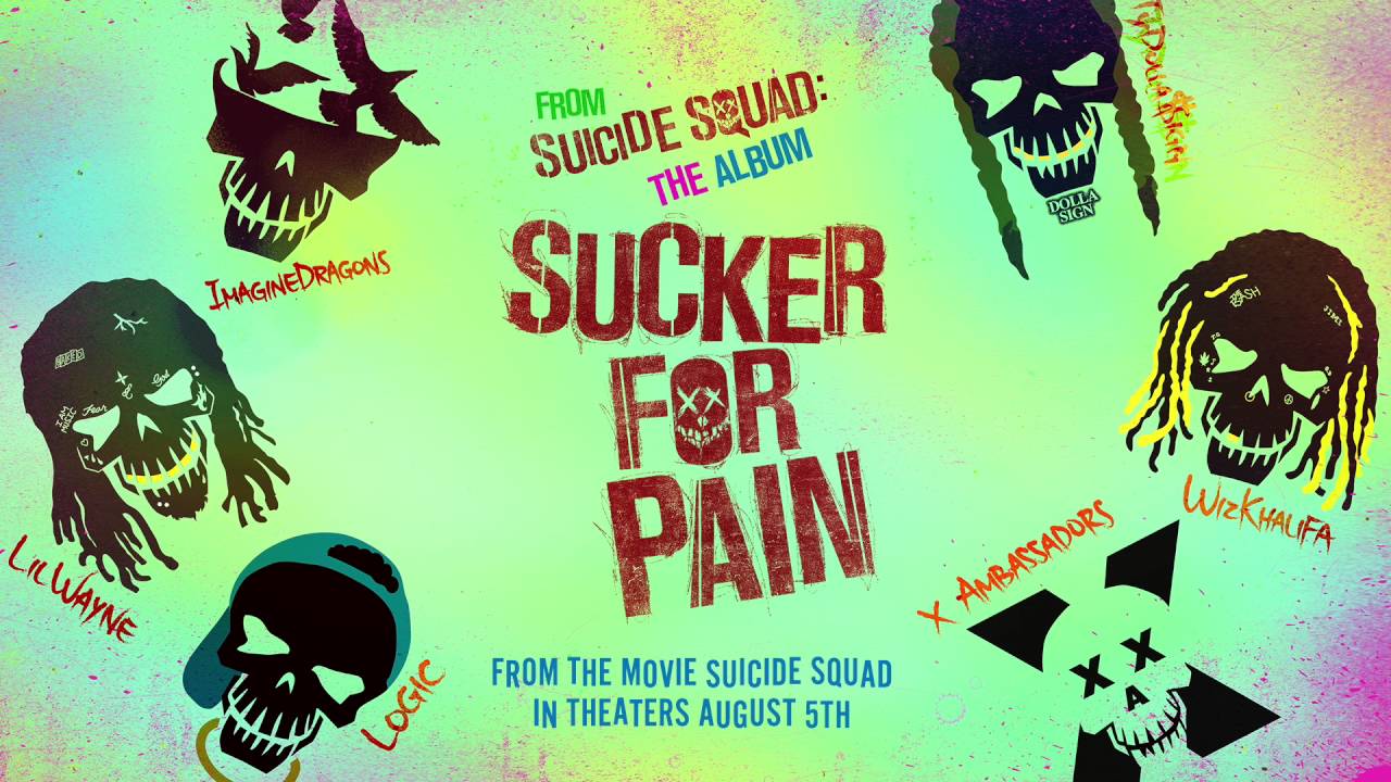 Suicide Squad: rivelato il video musicale di Sucker for Pain