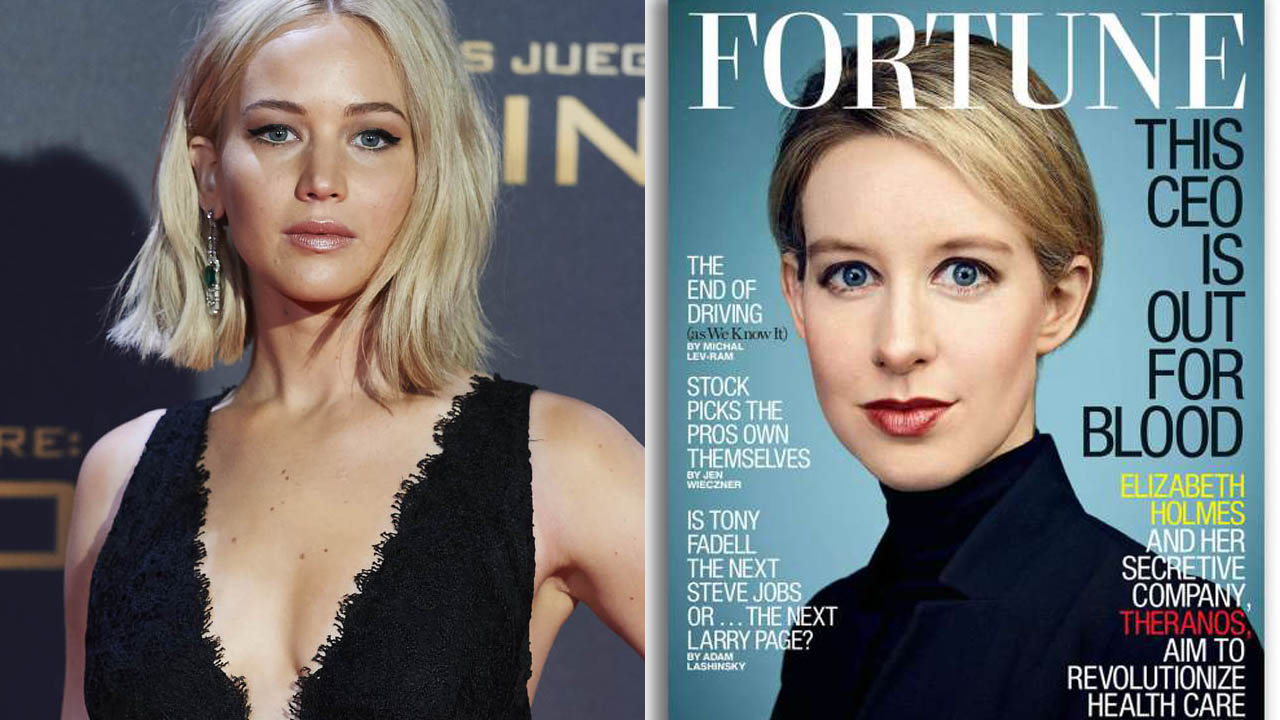 Jennifer Lawrence protagonista di un film sulla vicenda Theranos