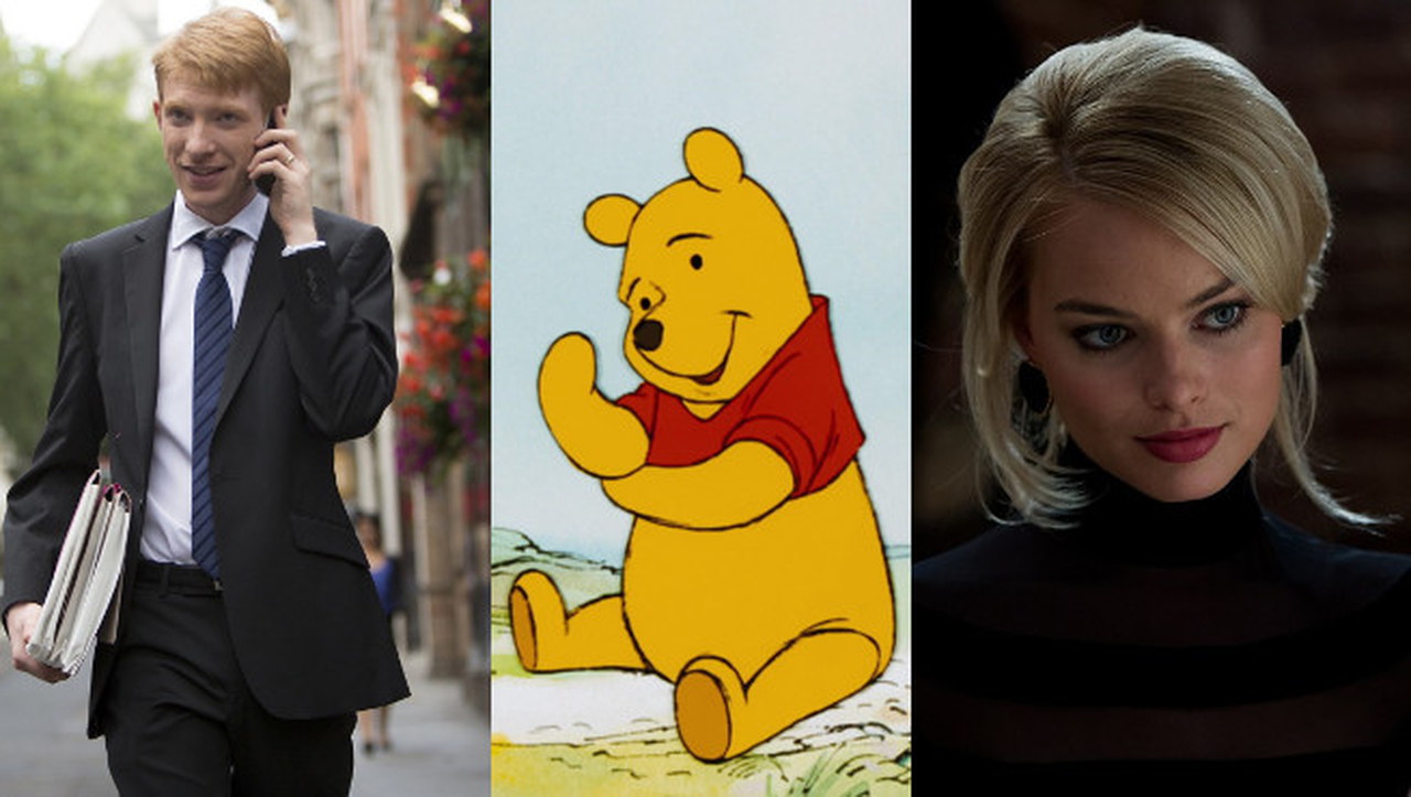 Domhnall Gleeson e Margot Robbie nel film sul creatore di Winnie the Pooh