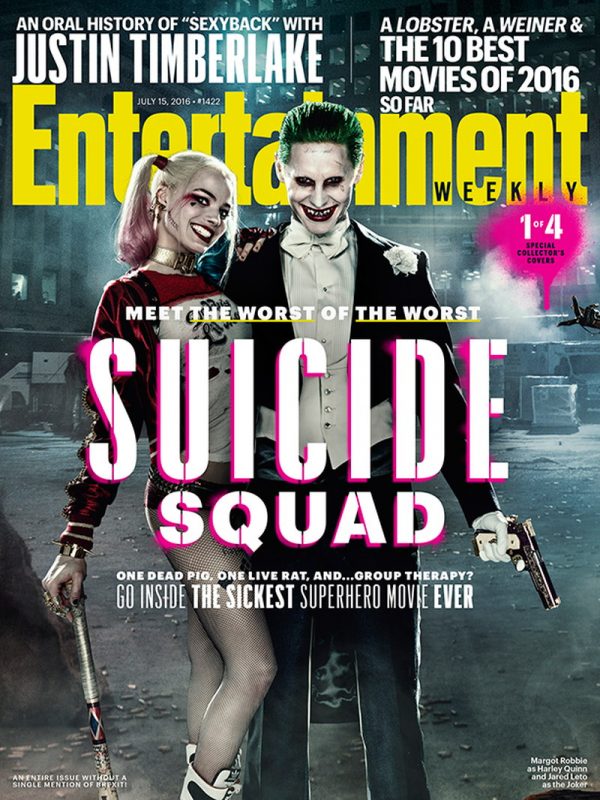 Suicide Squad: il team dei villain DC in copertina su Entertainment Weekly