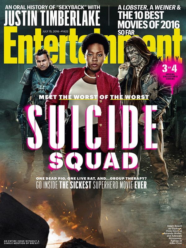 Suicide Squad: il team dei villain DC in copertina su Entertainment Weekly