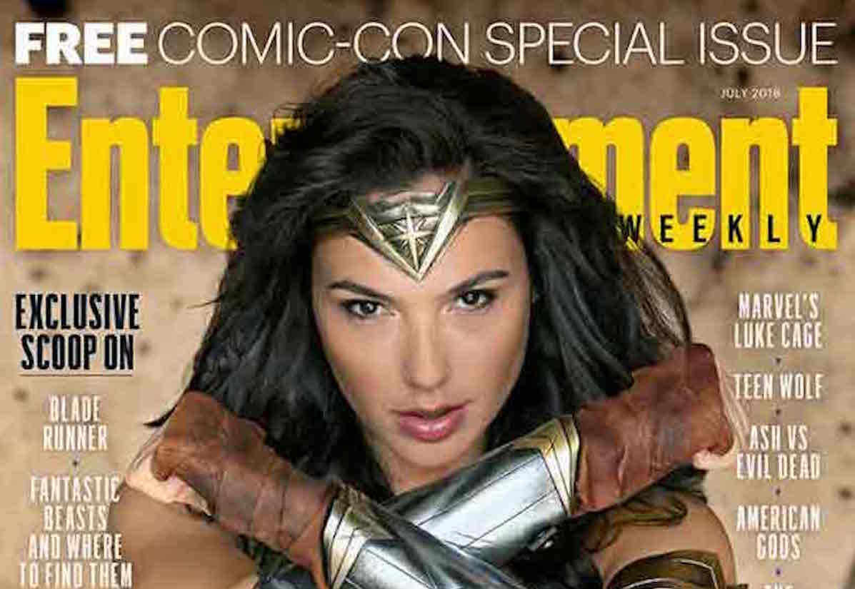 Wonder Woman: Gal Gadot sulla copertina di Entertainment Weekly per il SDCC