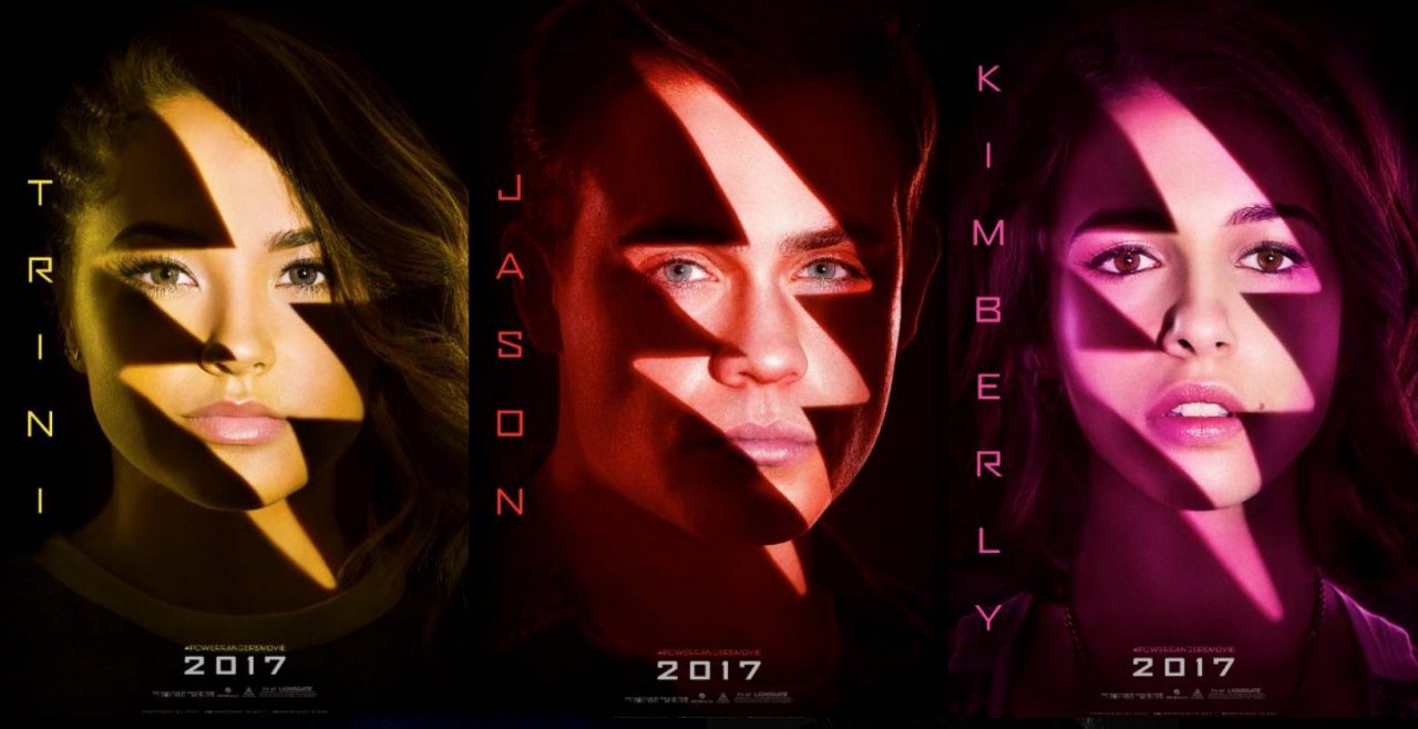 Power Rangers – i 5 character poster ufficiali con i protagonisti