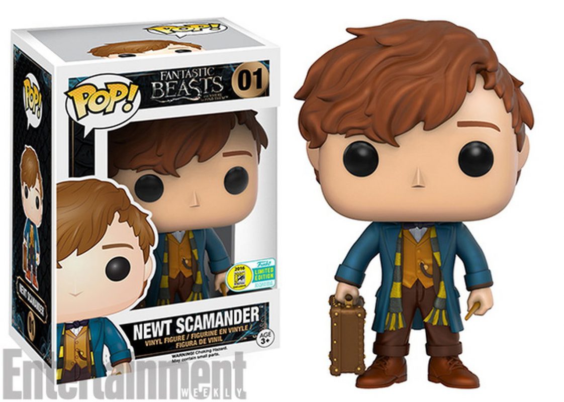 Animali Fantastici e Dove Trovarli: rivelato il Funko Pop! di Newt Scamander