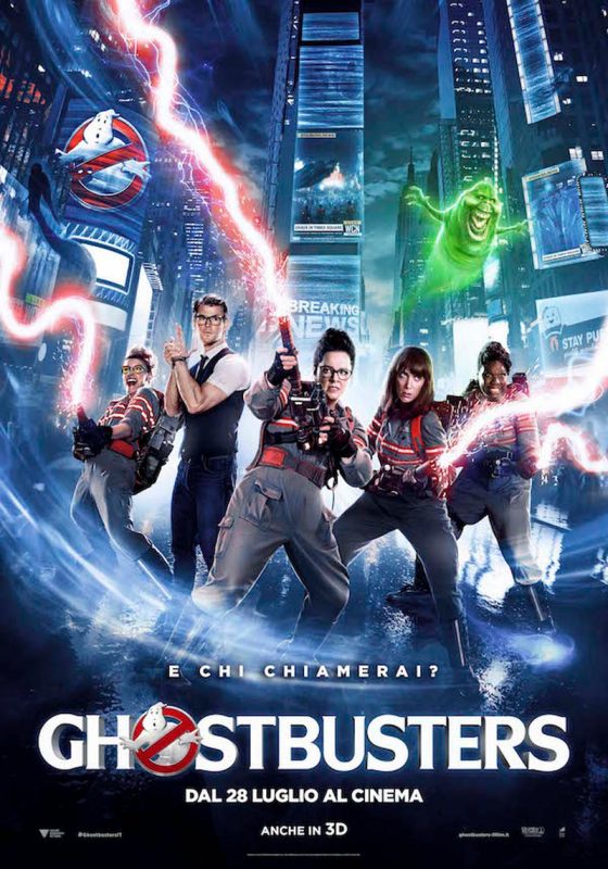 Ghostbusters - le nuove acchiappafantasmi nel poster ufficiale italiano