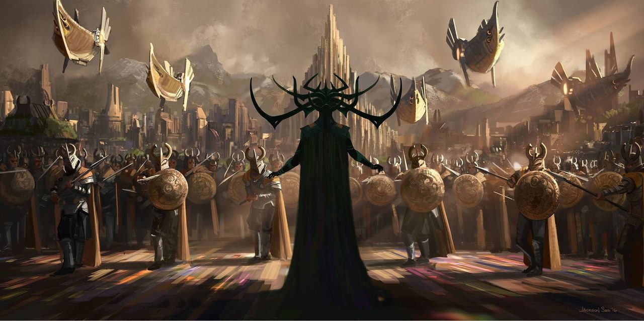 Thor: Ragnarok - Asgard è imponente nelle foto aeree del set