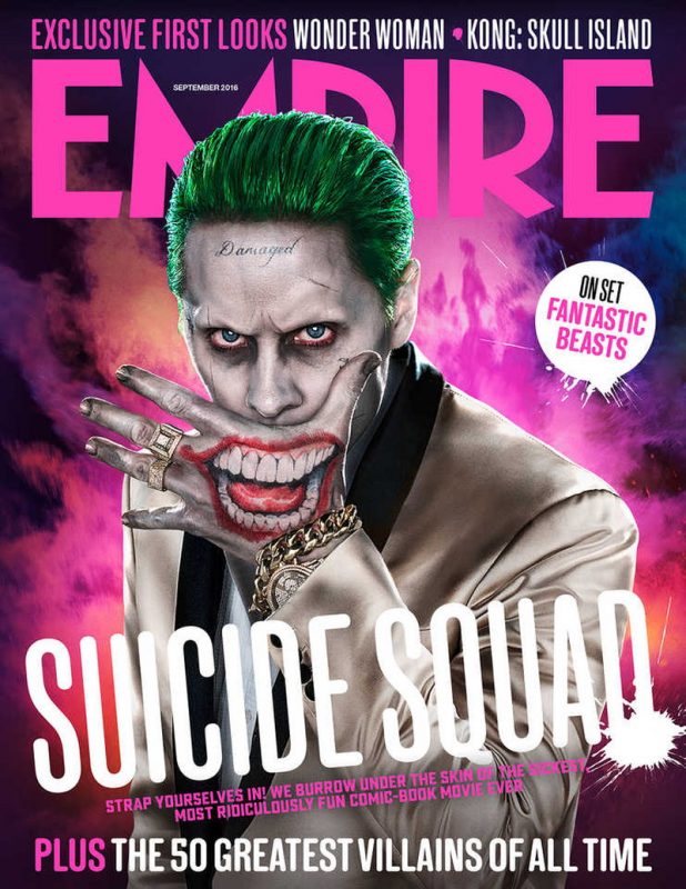 Suicide Squad: Joker e Harley Quinn in copertina su Empire Magazine