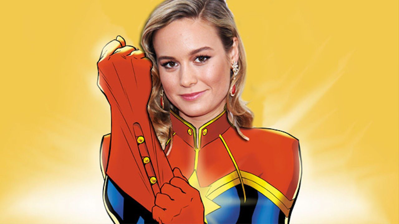 Captain Marvel: Brie Larson in costume nelle foto dal set del film