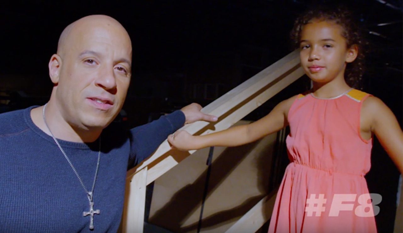 Fast and Furious 8 – Vin Diesel con la figlia nel nuovo video dal set