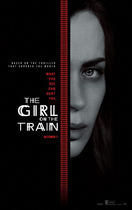 The Girl on The Train: Emily Blunt in azione nel nuovo trailer e nel poster ufficiale