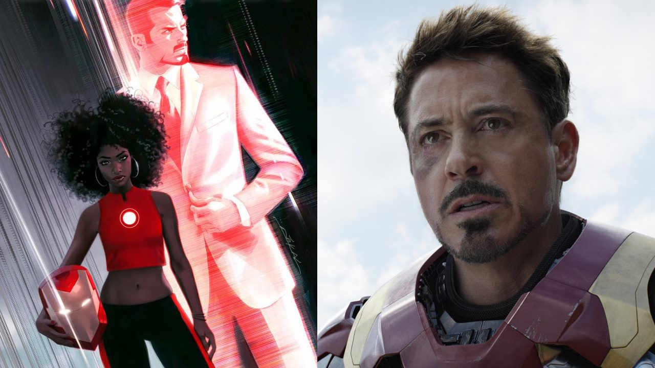 Robert Downey Jr. accoglie la nuova Iron Man