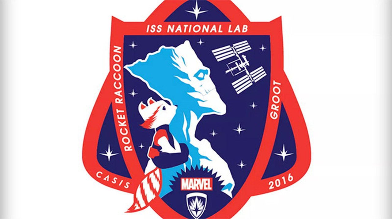 Guardiani della Galassia: Rocket Raccoon e Groot nella Mission Patch della NASA 