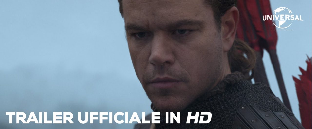 The Great Wall – Matt Damon nel primo trailer italiano
