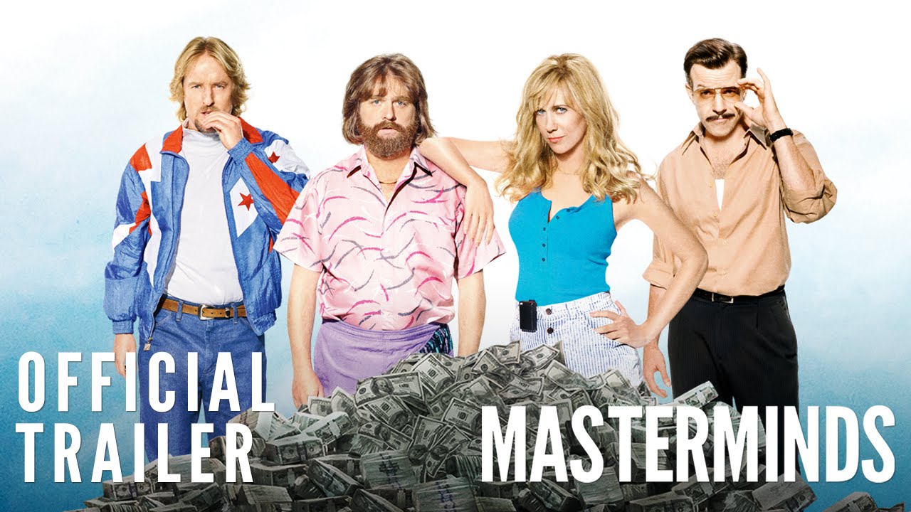 Masterminds: Kristen Wiig e Owen Wilson nel nuovo trailer