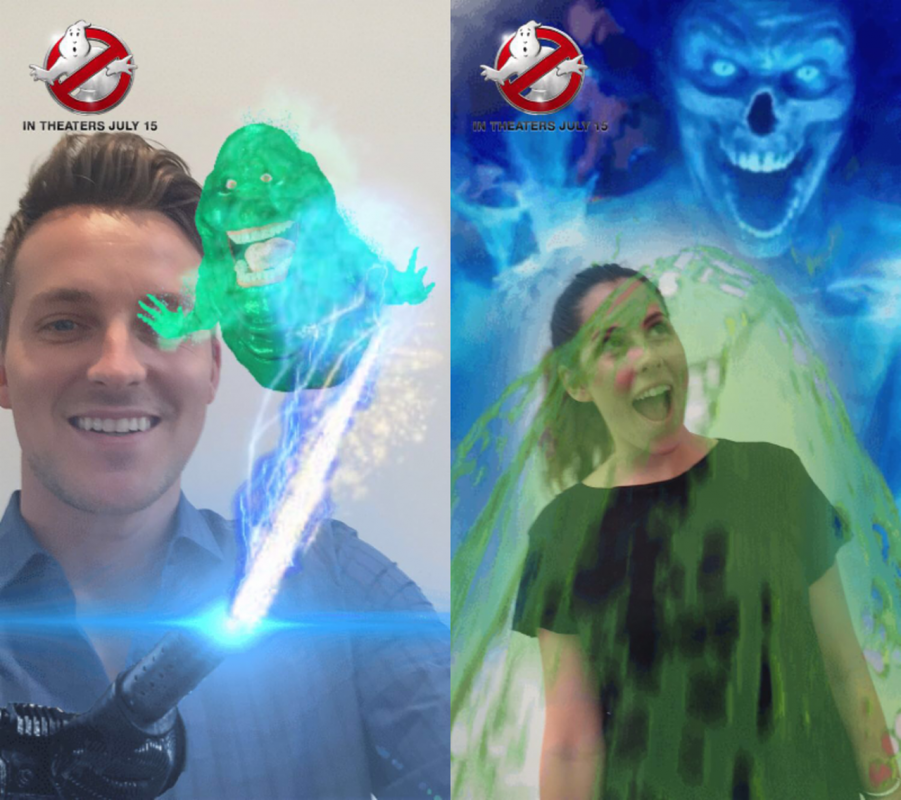 Gli utenti di Snapchatt diventano dei Ghostbusters, ma solo in foto!
