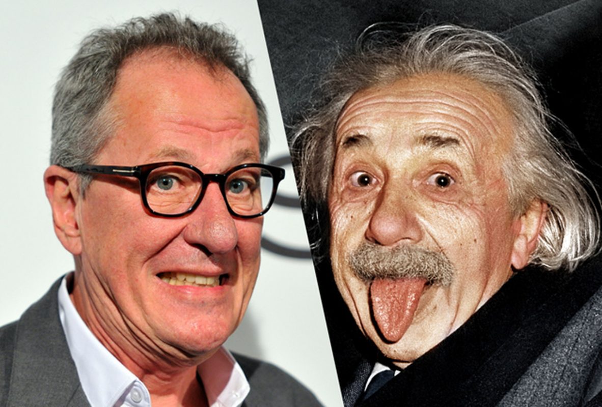 Genius: prime foto di Geoffrey Rush nella serie di National Geographic