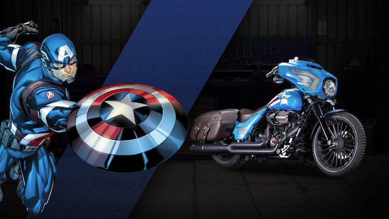 Harley Davidson Marvel 3