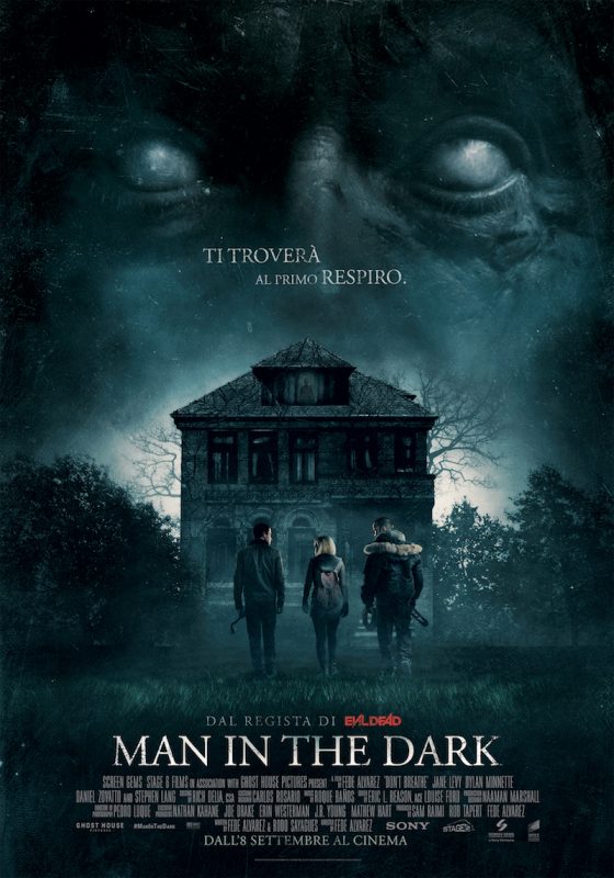 Man in the dark: poster ufficiale del film di Fede Alvarez