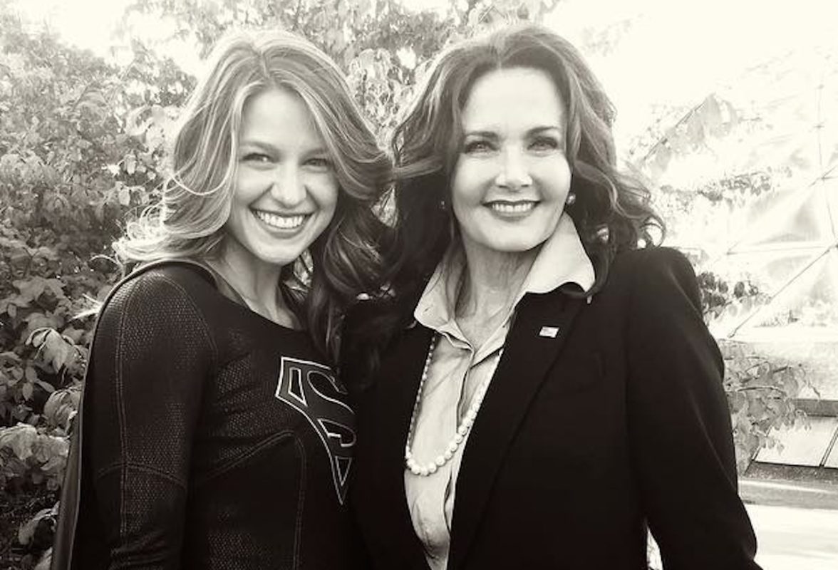 Supergirl 2 – Lynda Carter insieme a Melissa Benoist sul set