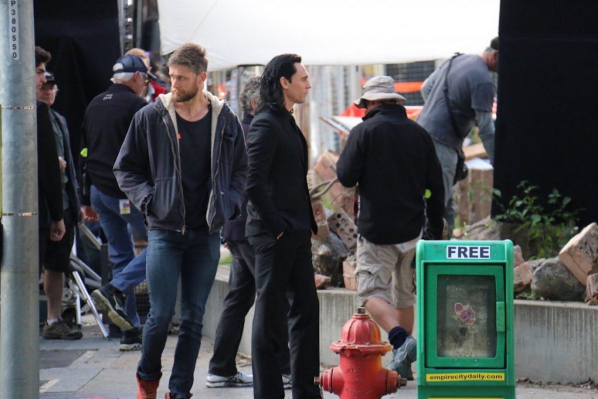 Thor Ragnarok - Chris Hemsworth e Tom Hiddleston sul set 3