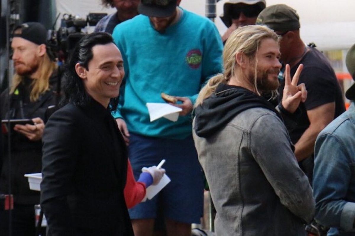 Thor: Ragnarok – Chris Hemsworth e Tom Hiddleston nelle foto e nei video dal set