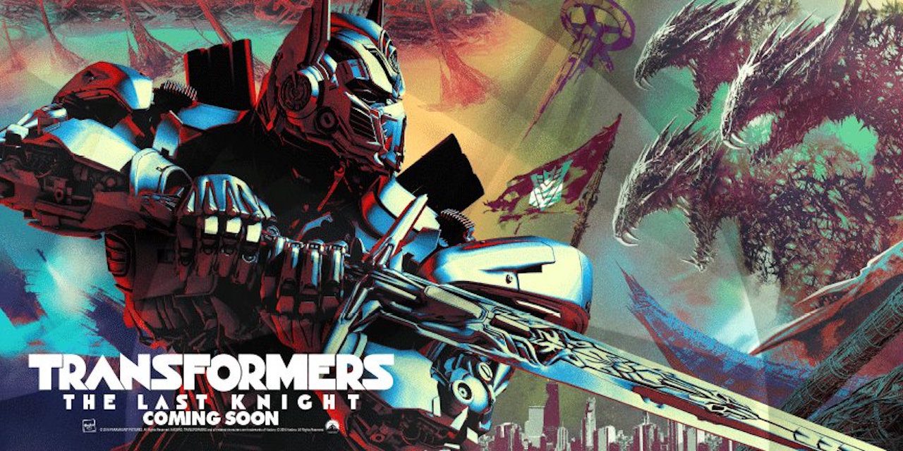 Transformers: The Last Knight - primo poster ufficiale del film di Micheal Bay