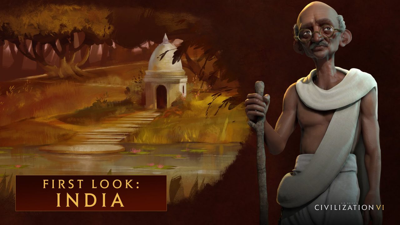 Civilization VI – Mahatma Gandhi alla guida dell’India nel nuovo trailer