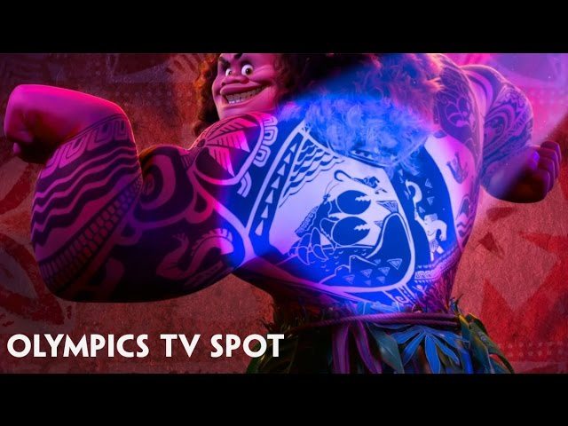 Oceania: Walt Disney rivela il nuovo spot TV durante i Giochi Olimpici di Rio 2016