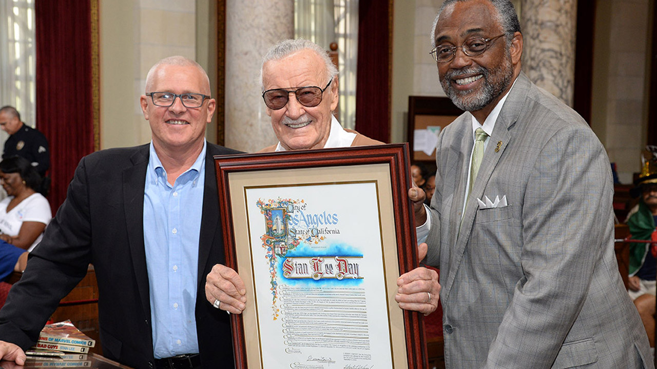 Los Angeles onora Stan Lee con lo ‘Stan Lee Day’