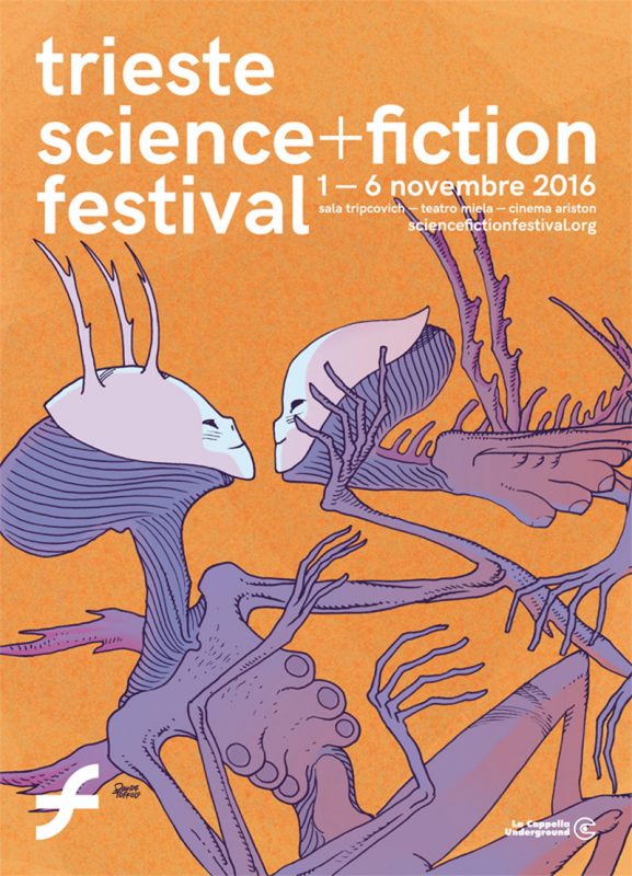Trieste Science+Fiction Festival 2016: da Venezia 73 la locandina di Davide Toffolo