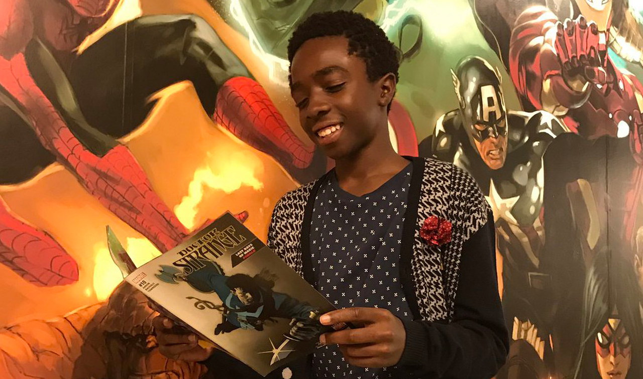 Caleb McLaughlin, la star di Stranger Things, in trattative con Marvel