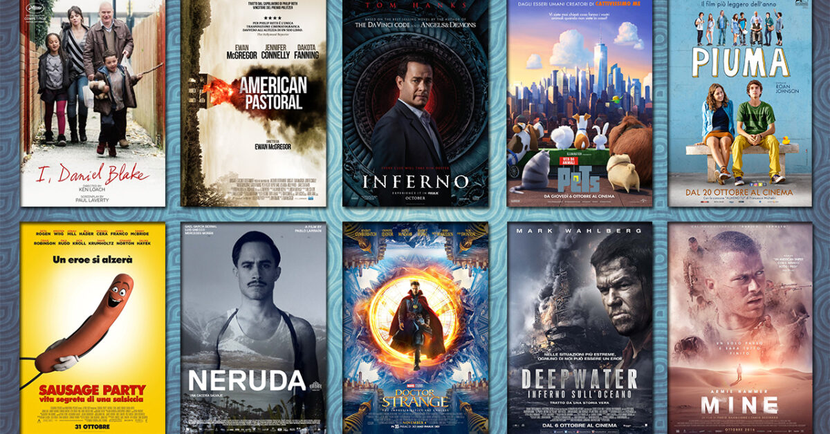 Ottobre al cinema scopri i trailer dei film da non perdere