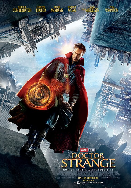 Doctor Strange: rivelato il poster ufficiale italiano con Benedict Cumberbatch
