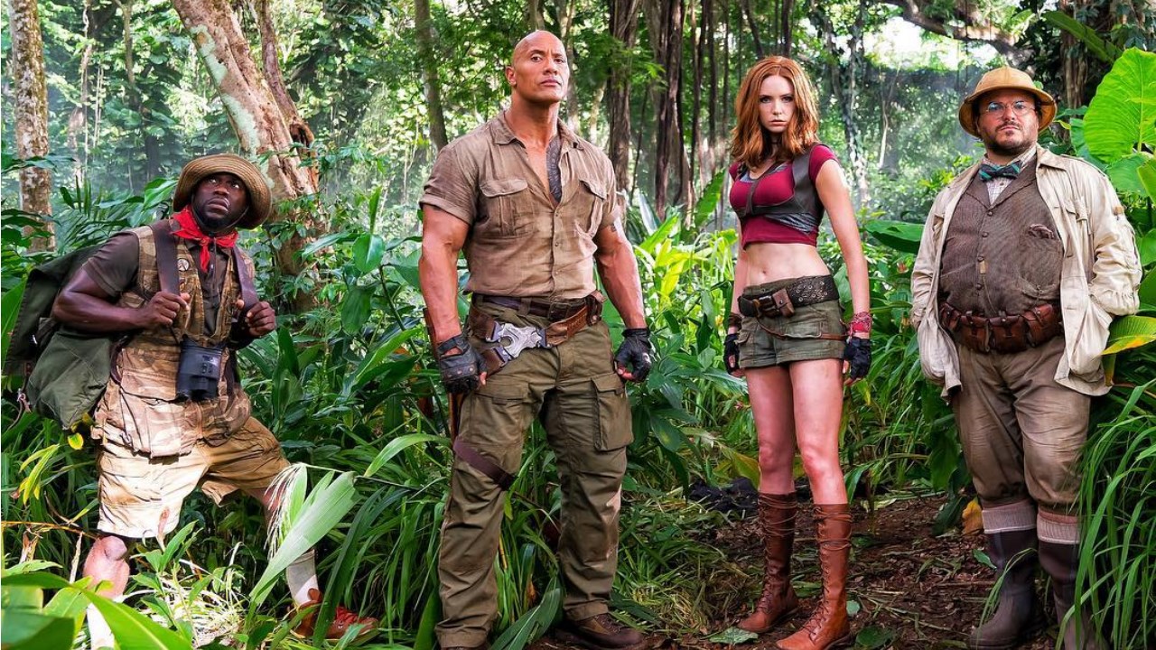 Jumanji: Dwayne Johnson ci porta dentro la giungla del sequel con una foto