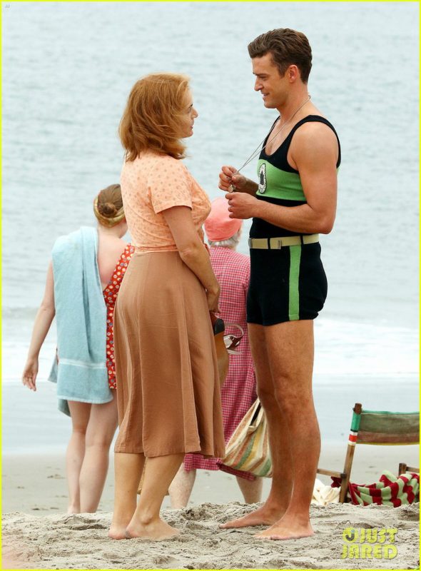 Justin Timberlake e Kate Winslet sul set del film di Woody Allen [FOTO]