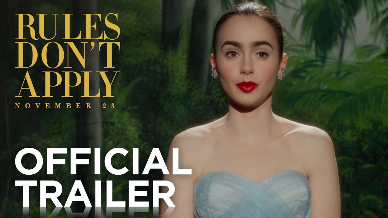 Rules Don’t Apply: Lily Collins nel nuovo trailer ufficiale del film di Warren Beatty