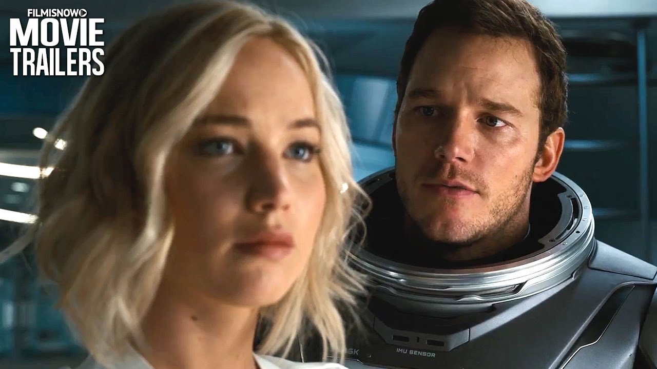 Passengers: il primo trailer ufficiale del film con Chris Pratt e Jennifer Lawrence